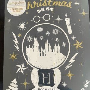 Harry Potter Christmas Sock Calendar - 12 pairs of socks - new sealed